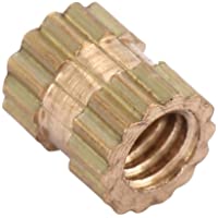 Kit de surtido de tuercas de inserción con rosca moleteada de latón con rosca M2.5(M2.5 x 3 x 3.5（100pcs）)